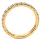 1.15ctw Petite Diamond Wedding Band Ring Anniversary Ring 14k Yellow Gold