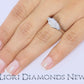 1.75 Carat G-SI2 Radiant Cut Three Stone Diamond Engagement Ring 14k White Gold
