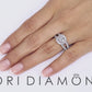 2.92 Carat G-VS2 Natural Round Diamond Engagement Ring 18k Gold Vintage Style