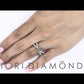 FD-608 - 2.76 Carat Natural Fancy Champagne Brown Diamond Engagement Ring 14k White Gold