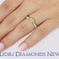 0.62 Carat Natural Fancy Yellow Oval Cut Diamond Engagement Ring 18k White Gold
