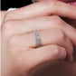 2.00 Carat Round Diamond Pave Eternity Wedding Band Anniversary Ring 18k Gold