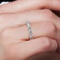2.75 Carat Natural Diamond Wedding Band Ring Anniversary Ring 18k White Gold