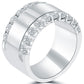 1.50 Carat Natural Diamond Wedding Band Ring Anniversary Ring 14k White Gold