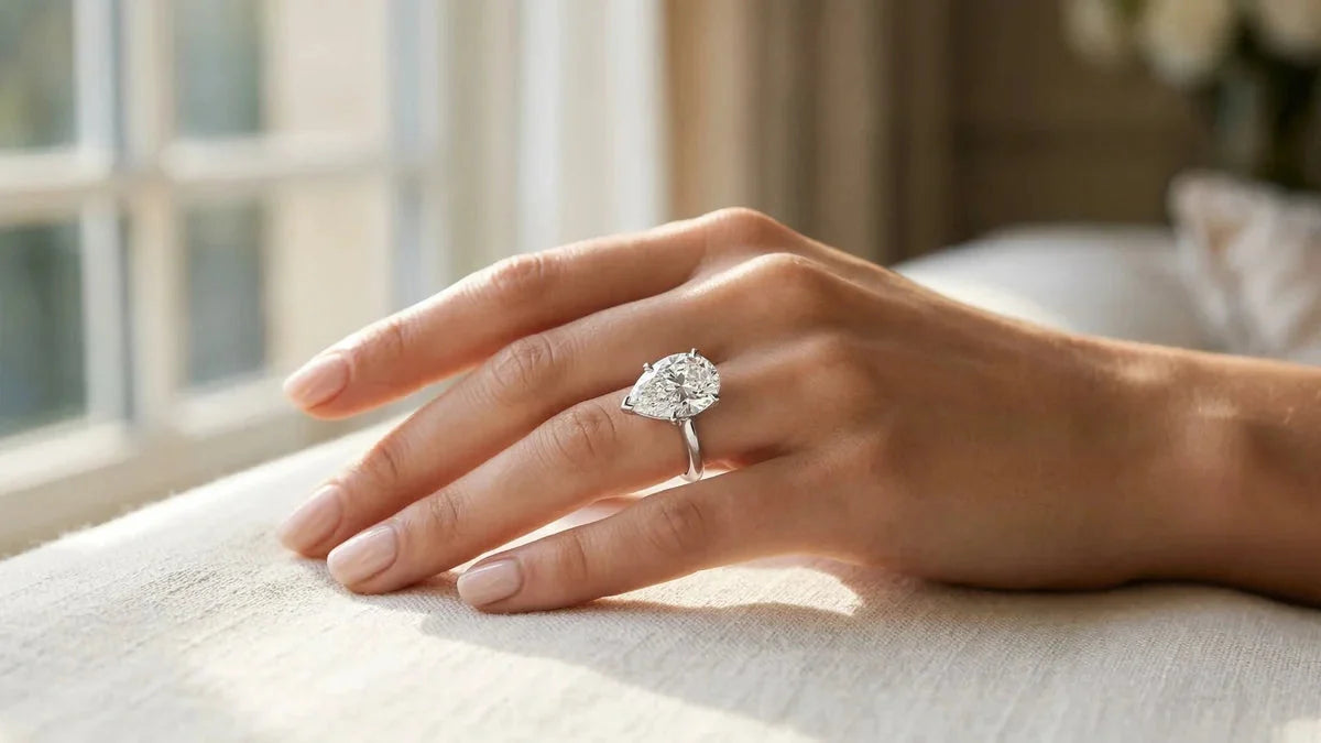 Why Pear Shaped Diamond Rings Are Having a Major Comeback in 2026