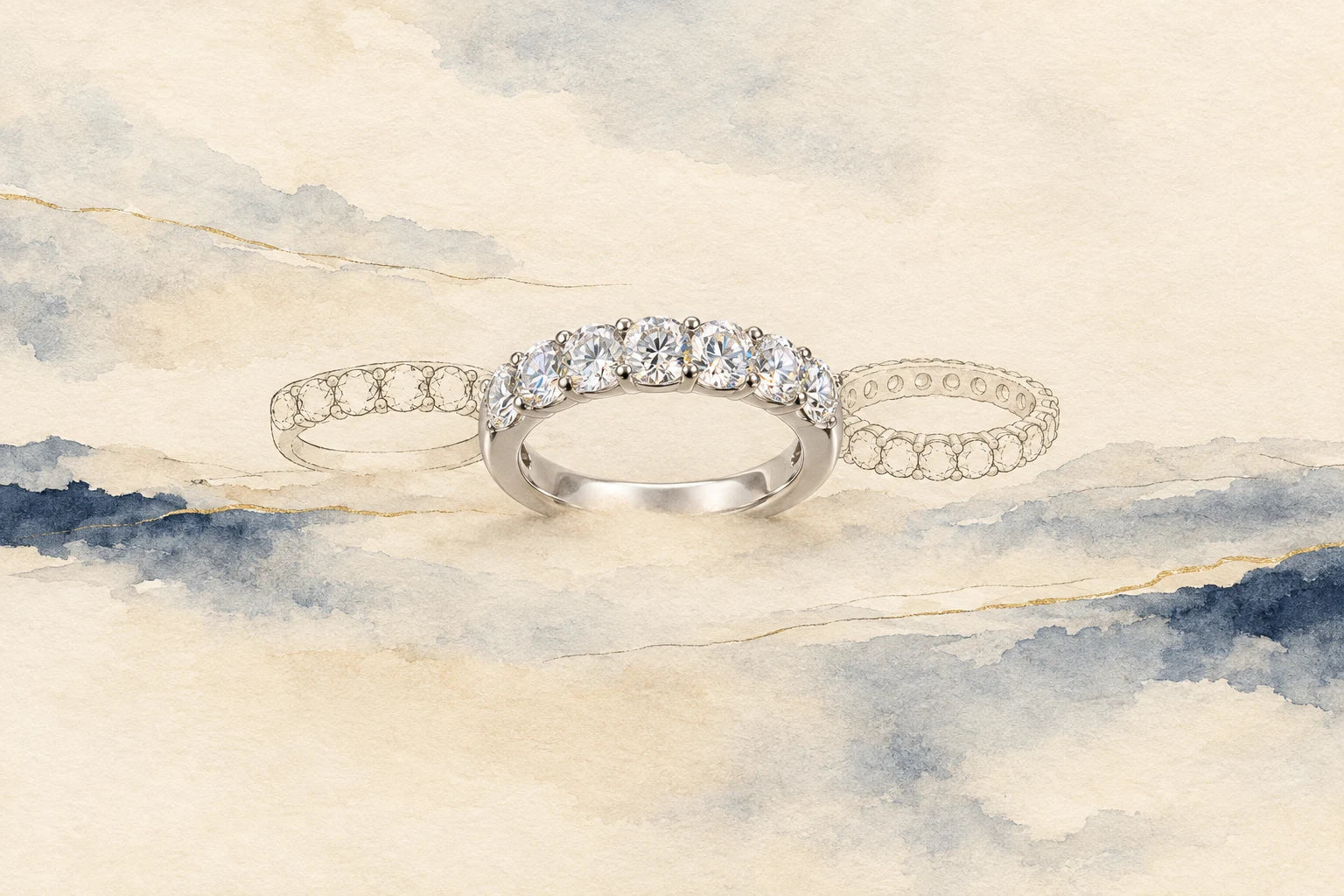 Anniversary Bands by Stone Count: 5-Stone vs 7-Stone vs Eternity