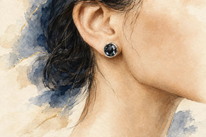 Black Diamond Earrings: How to Choose Size, Setting & Metal