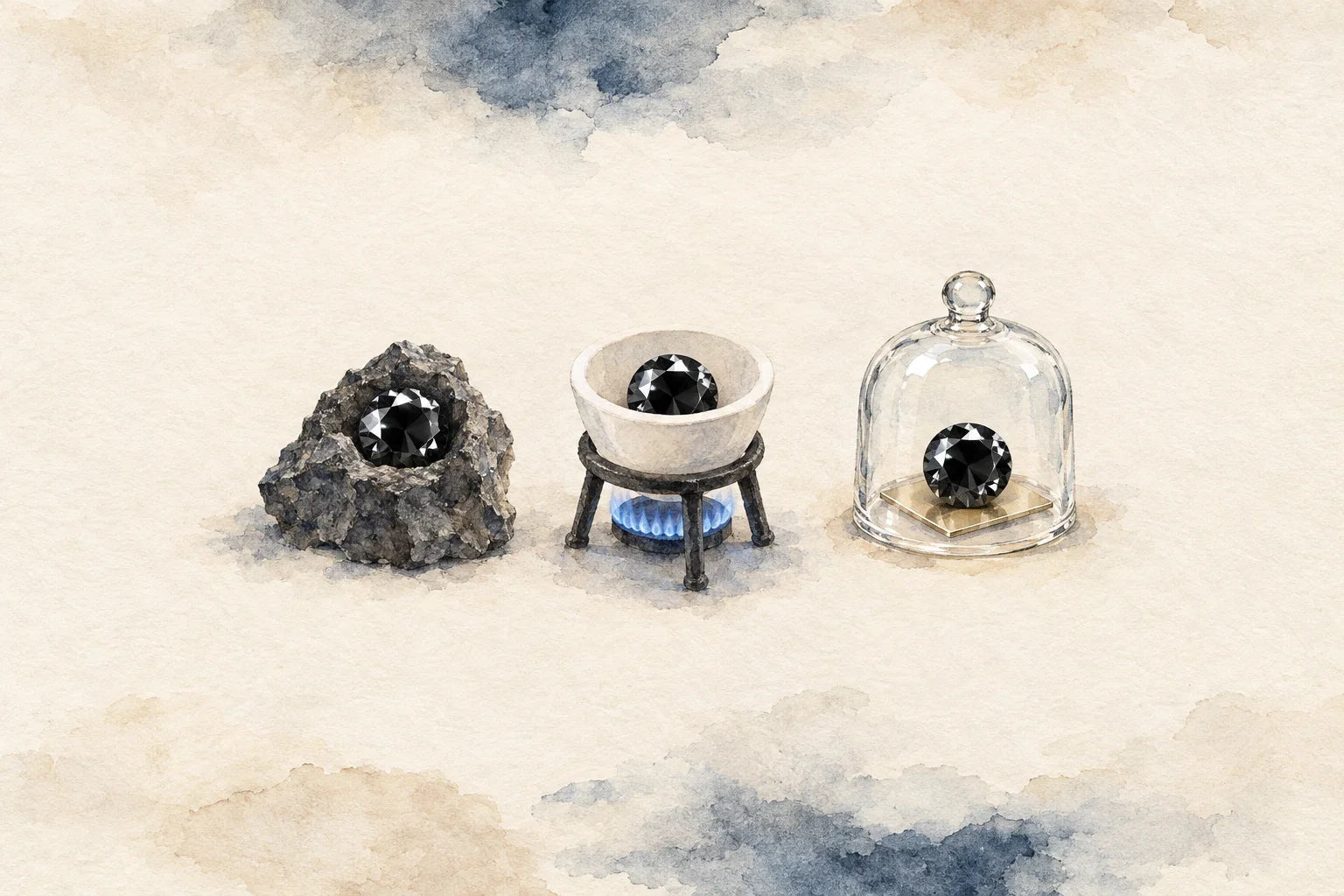 Black Diamonds Explained: Natural, Treated, and Lab-Grown