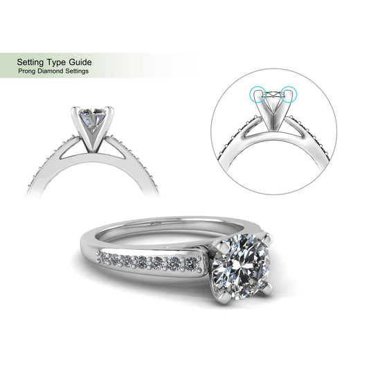 Diamond Engagement Ring Settings Guide