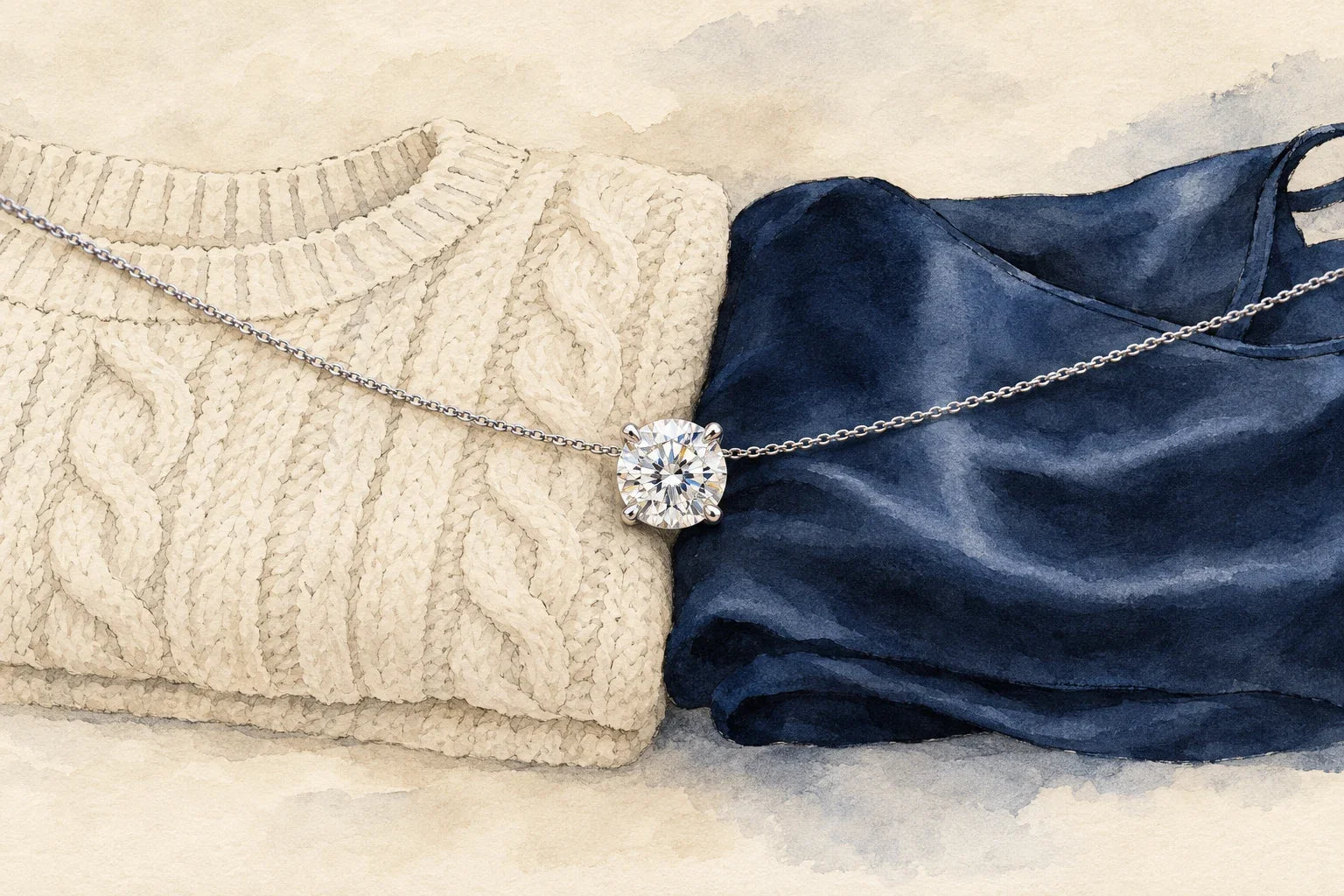 Diamond Solitaire Pendant Necklace Guide