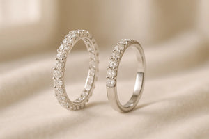 Diamond Eternity Bands Explained: Full vs Half, by Metal & Cost