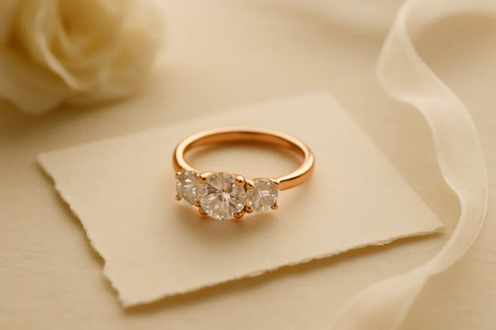 Three Stone Engagement Ring Meaning: Symbolism Behind Past, Present & Future