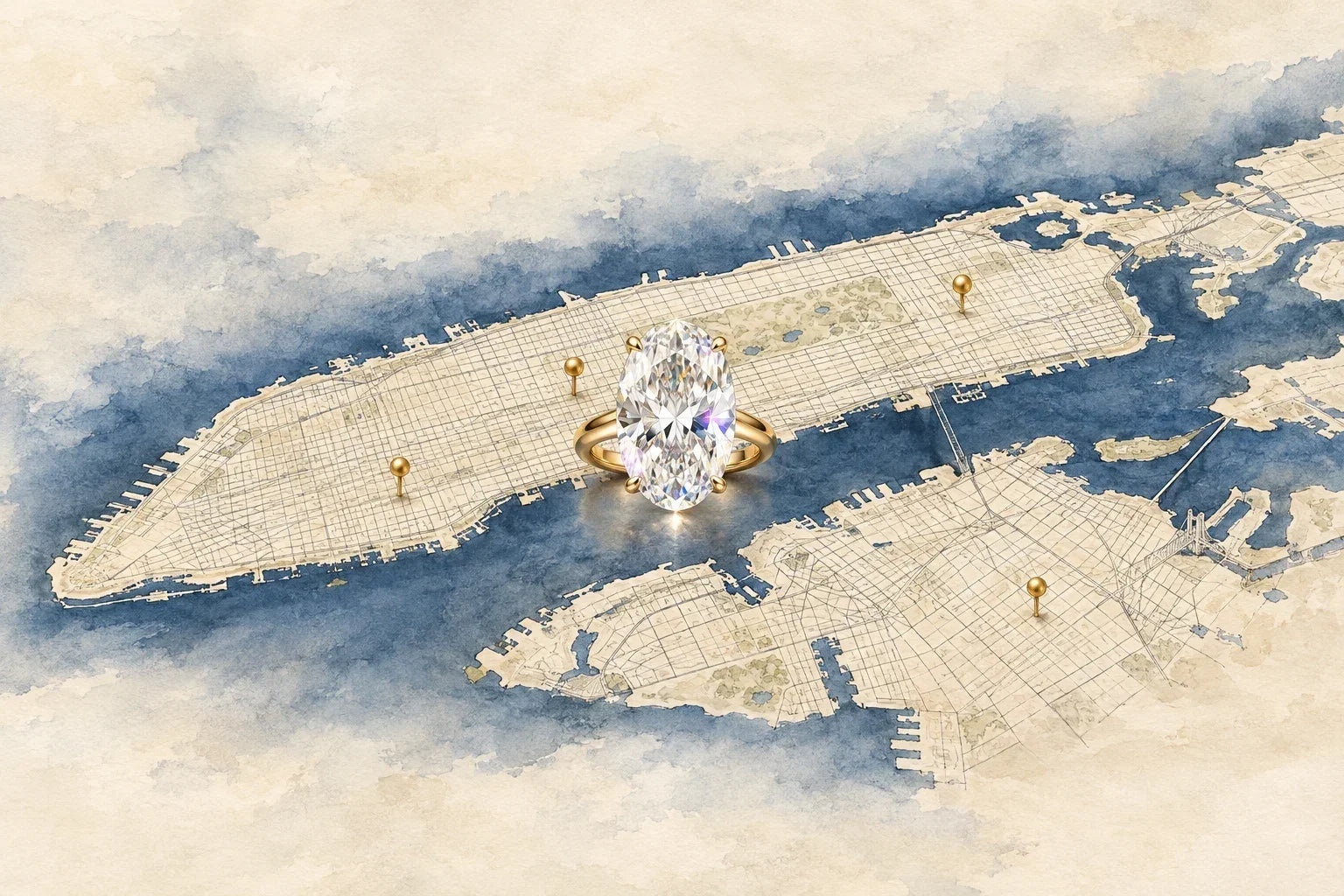Diamond Engagement Rings in NYC: Neighborhood Guide