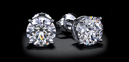 Diamond Stud Earrings