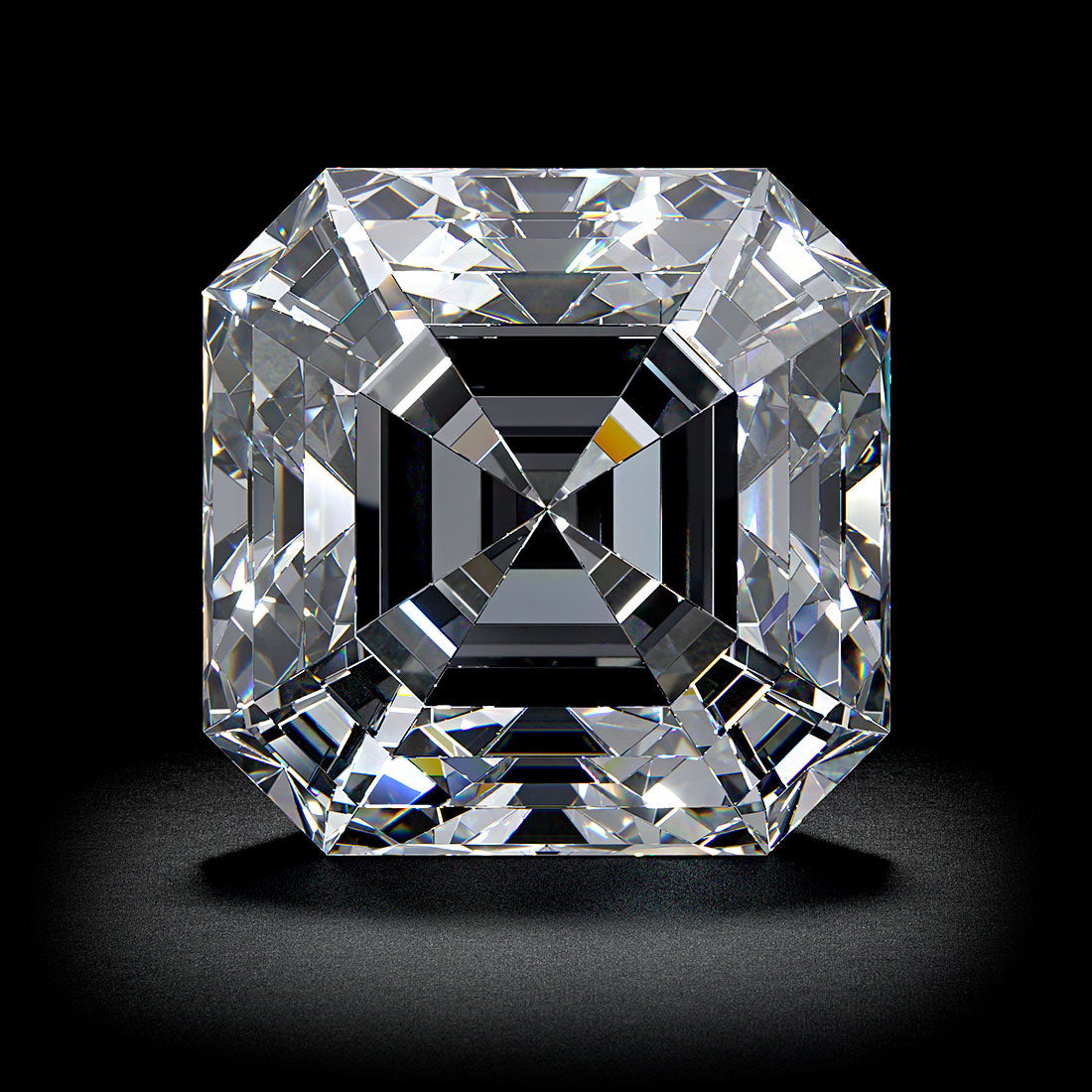 1.56 Carat F-VS1 Asscher Cut GIA Certified Lab Grown Diamond
