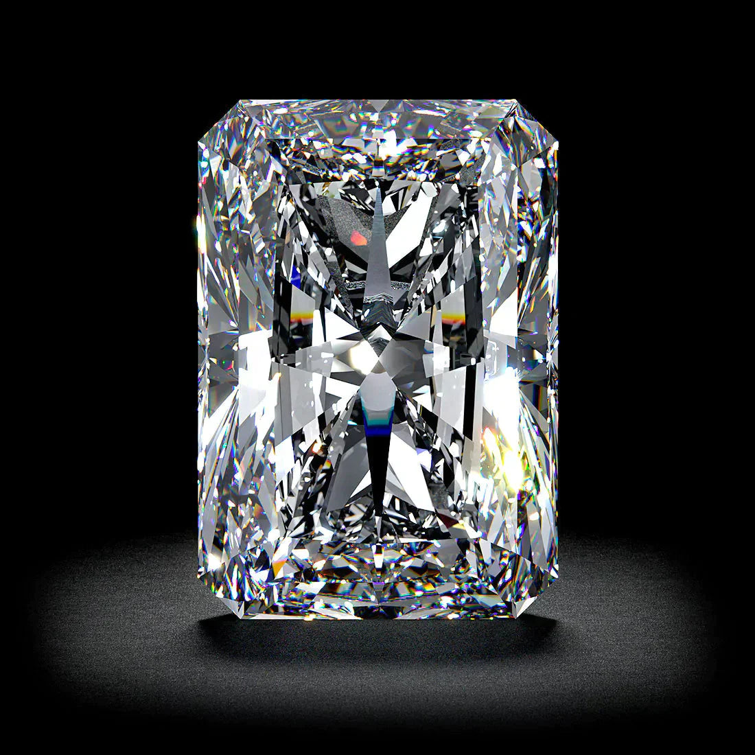 4.53 Carat E-VVS2 Radiant Cut GIA Certified Lab Grown Diamond
