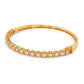 1.25ctw Round Brilliant Buttercup Diamond Bangle Bracelet set in 14k Yellow Gold