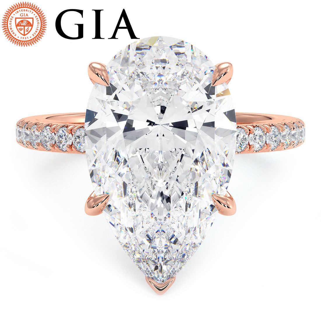 Pear Engagement Ring | Liori Diamonds TM