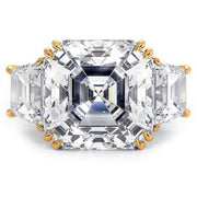 Asscher Engagement Ring Liori Diamonds TM