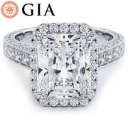 Radiant Engagement Ring Liori Diamonds TM - Main Image