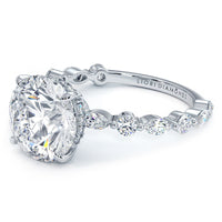 3 Carat Round Brilliant Alternating Round & Marquise