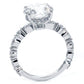 3 Carat Round Brilliant Alternating Round & Marquise