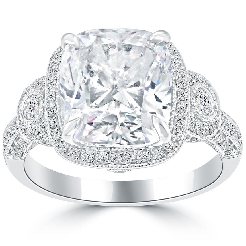 Cushion Engagement Ring Liori Diamonds TM - Main Image