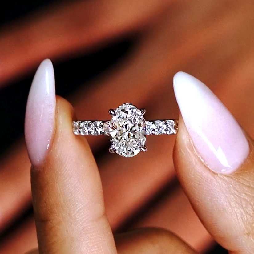 Oval Engagement Ring Liori Diamonds TM