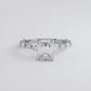 2 Carat Emerald Cut Alternating Round & Marquise