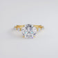 3 Carat Round Brilliant Alternating Round & Marquise