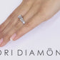 2.00 Carat J-SI1 Certified Natural Round Diamond Engagement Ring 18k White Gold