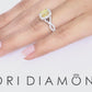 1.59 Ct. GIA Certified Natural Fancy Yellow Cushion Cut Diamond Engagement Ring