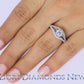 1.42 Carat E-SI1 Vintage Style Natural Round Diamond Engagement Ring 18k Gold