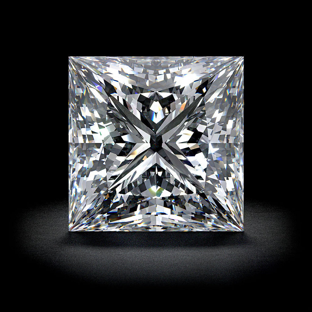 4.09 Carat G-VS1 Princess Cut GIA Certified Lab Grown Diamond