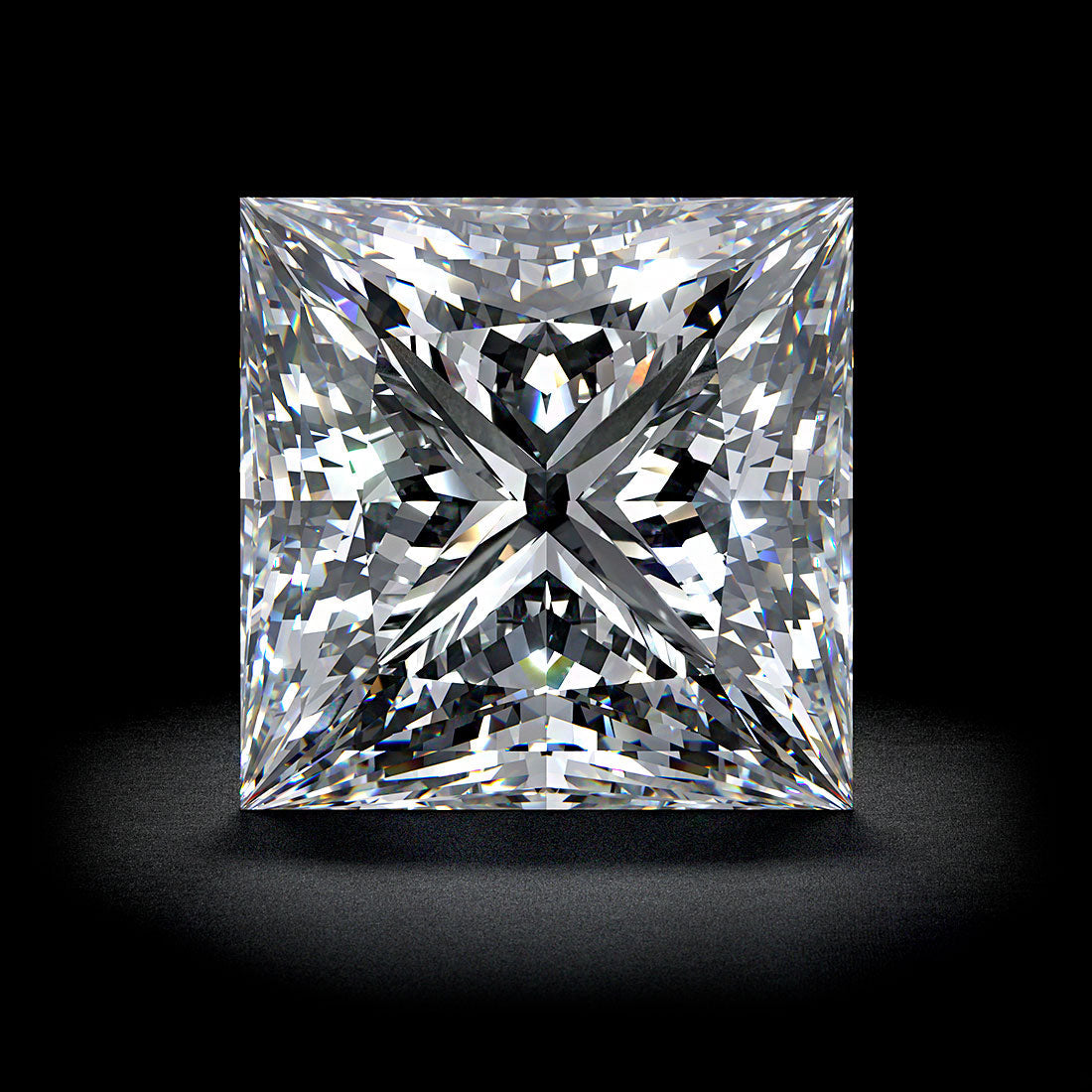 3.04 Carat G-VS1 Princess Cut GIA Certified Lab Grown Diamond