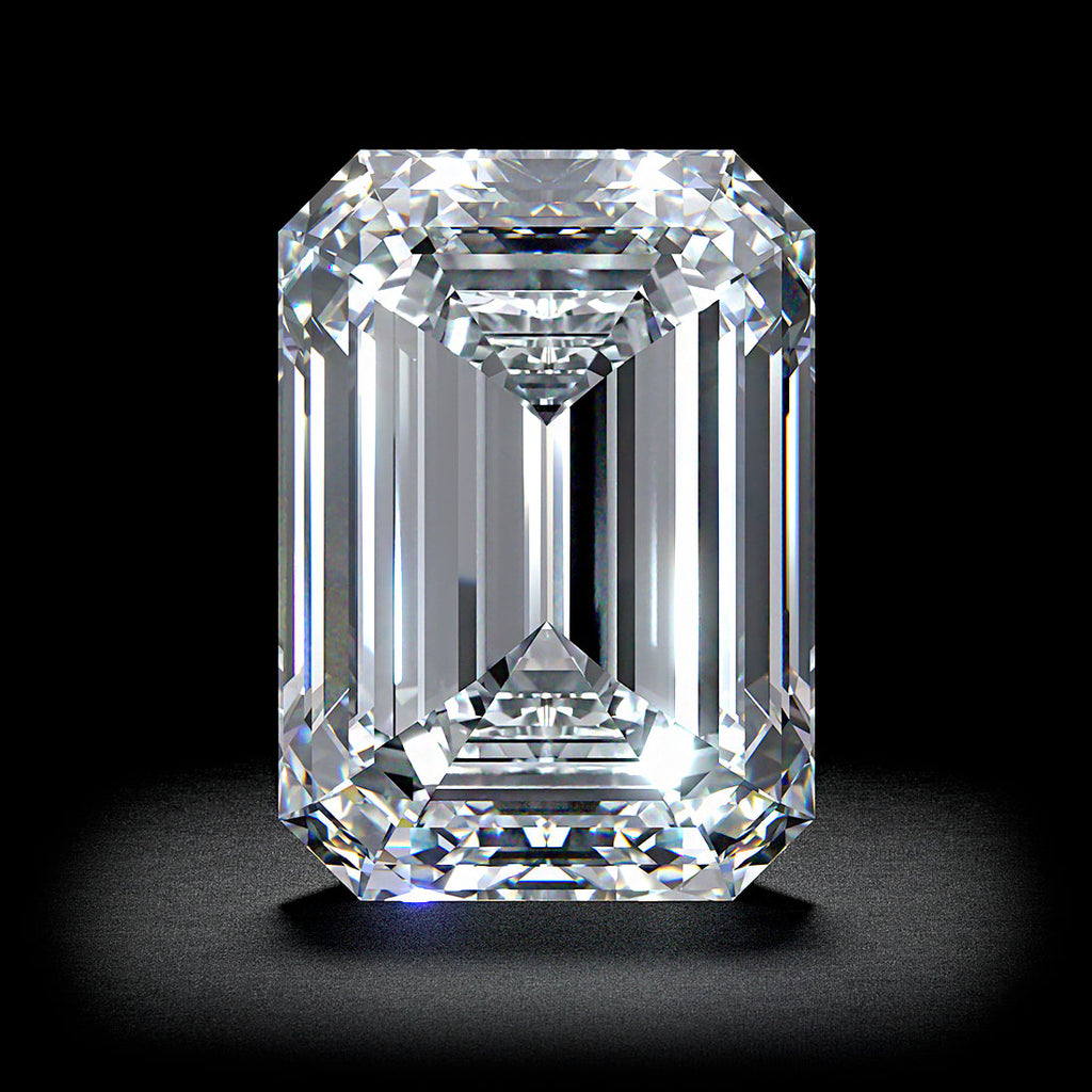5.22 Carat E-VVS2 Emerald Cut GIA Certified Lab Grown Diamond