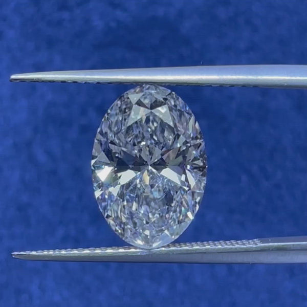 3.00 Carat G-VS1 Oval Cut GIA Certified Lab Grown Diamond