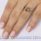 1.18 Carat Natural Fancy Cognac Diamond Solitaire Engagement Ring 14k Rose Gold