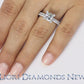 2.23 Carat D-SI2 Certified Natural Round Diamond Engagement Ring 18k White Gold