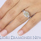 2.33 Carat EGL Certified Natural Fancy Yellow Diamond Engagement Ring 14k Gold