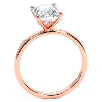 2 Carat Radiant Cut Petite Wire Basket Solitaire