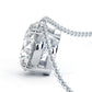 2.00 Carat Round Brilliant Solitaire Diamond Pendant Set In 14k White Gold
