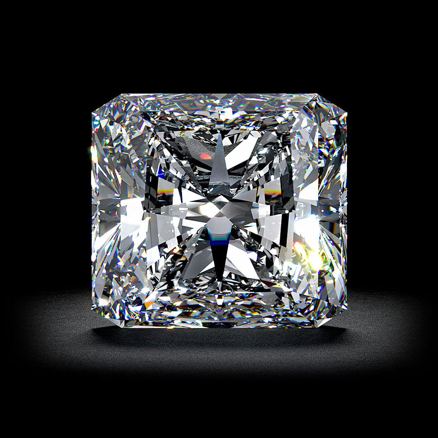 1.65 Carat F-VS1 Square Radiant Cut IGI Certified Lab Grown Diamond