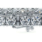 7.50ctw Round Brilliant Diamond Eternity Tennis Bracelet set in 14k White Gold