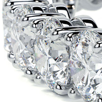 21.00ctw Round Brilliant Diamond Eternity Tennis Bracelet set in 14k White Gold