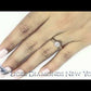 A-015 - 0.50 Carat H-SI2 Round Diamond Classic Solitaire Engagement Ring 14k White Gold