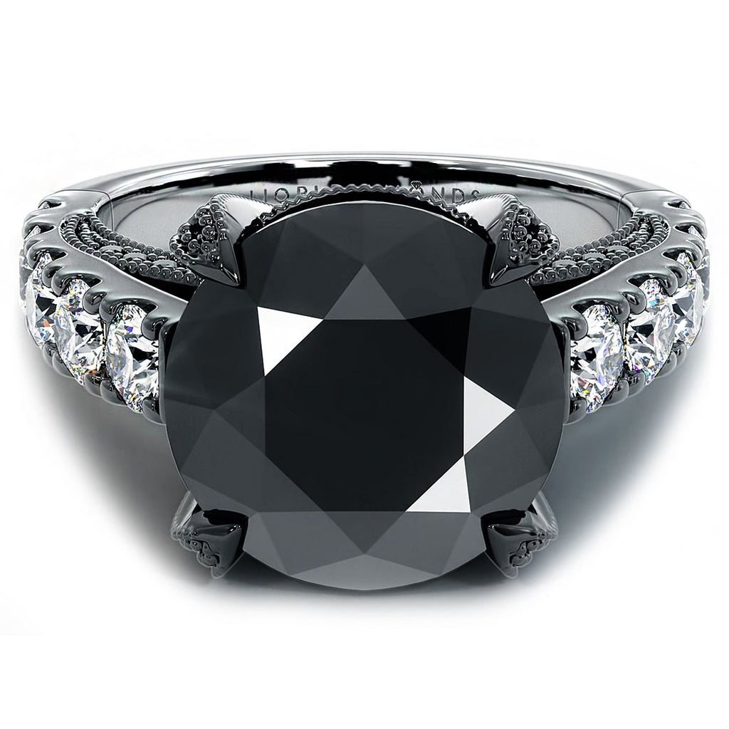Estate Collection Platinum Diamond Engagement Ring | Lee Michaels Fine  Jewelry