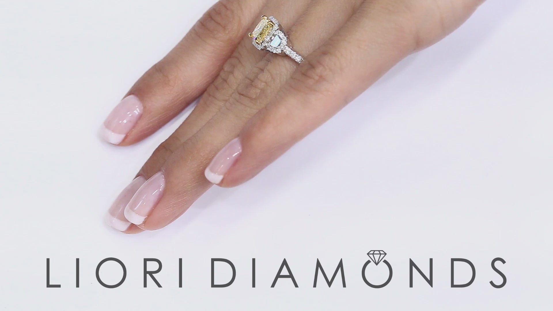 1.58 Ct. GIA Certified Natural Fancy Yellow Princess Cut Diamond Engagement Ring