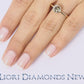 1.03 Carat Natural Fancy Cognac Brown Diamond Solitaire Engagement Ring 14k Gold