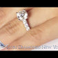 ER-1146 - 5.29 Carat G-SI1 Certified Natural Round Diamond Engagement Ring 18k White Gold